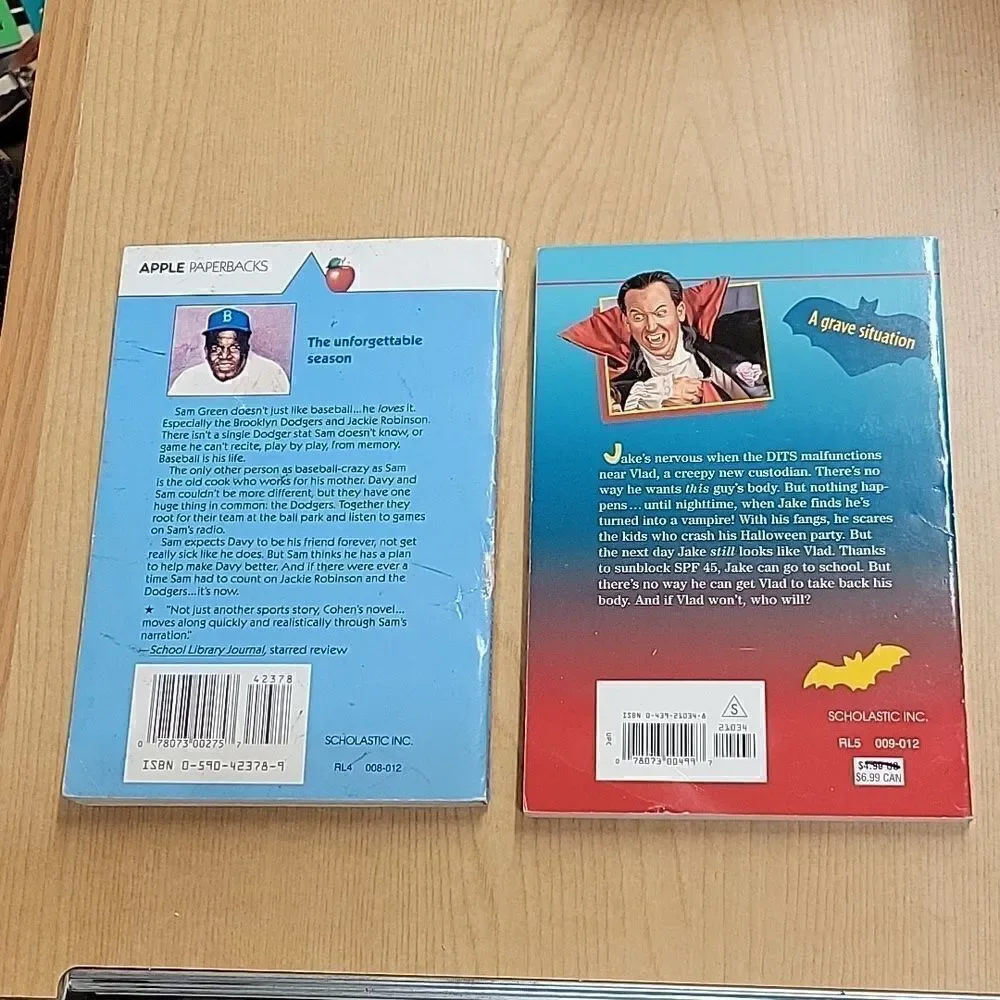 9 classic children's chapter books, including‎ several titles from Scholastic